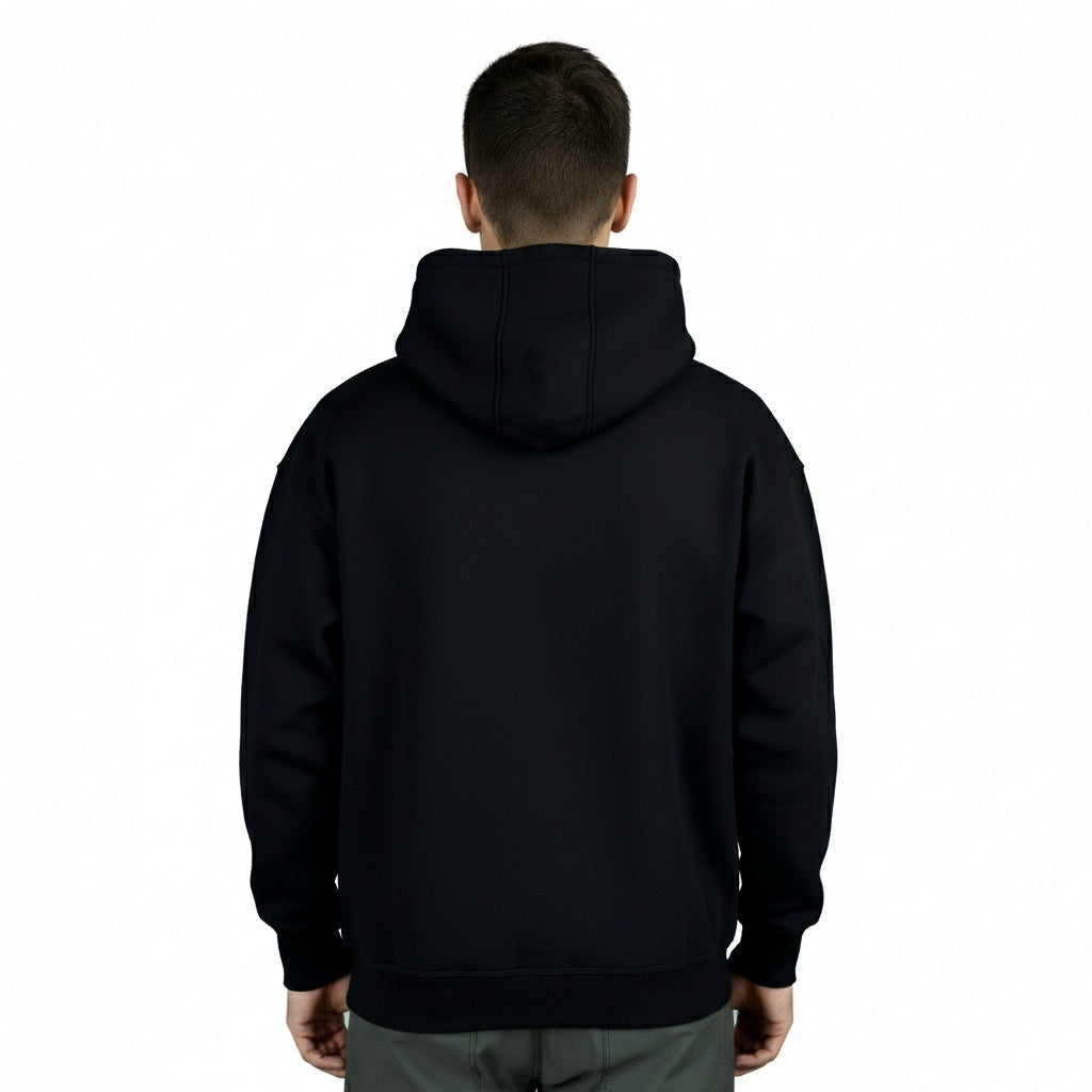 COSYSTAR DIAMOND EMBROIDERY HOODIE — BLACK EDITION